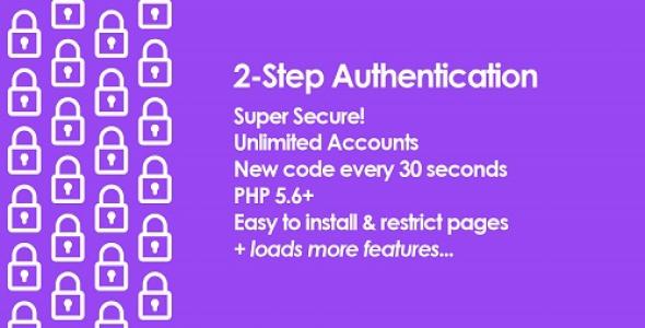 2 Step Authentication PHP Script